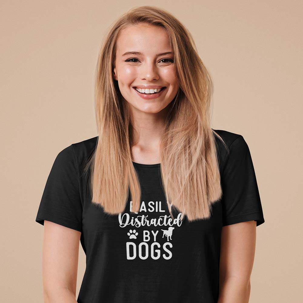 Distracted by Dogs T-Shirt